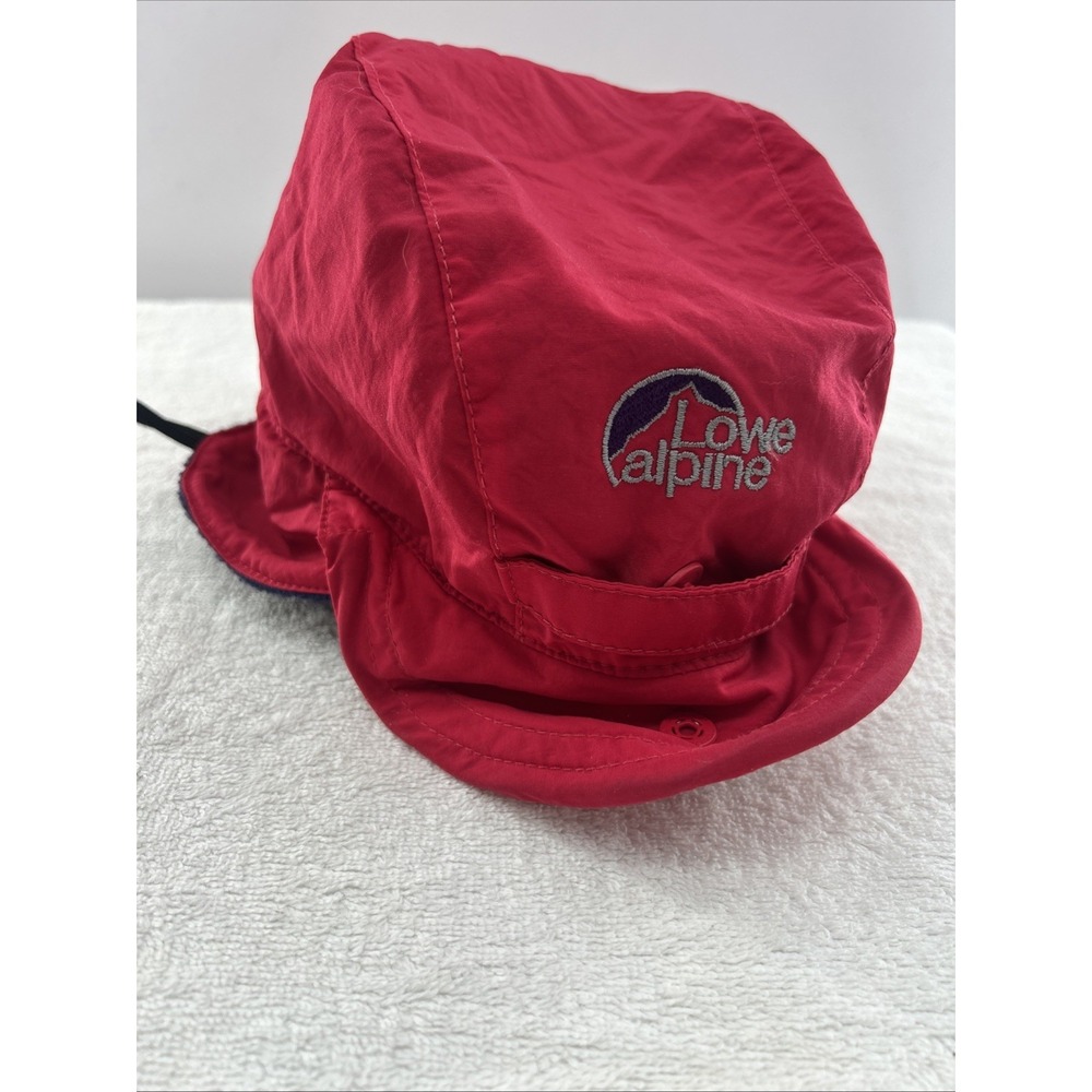 Lowe Alpine Mountain Cap Hat Size Small Color Red Winter Made‎ In Ireland
